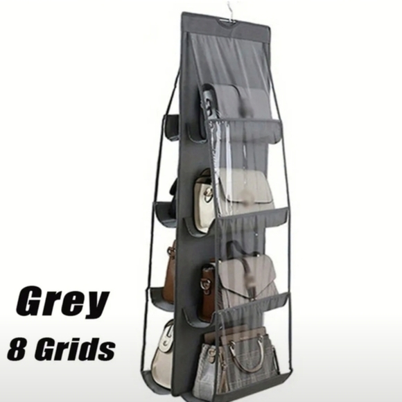 Handbags - Bag Organizer 8 Grids Grey Color